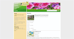 Desktop Screenshot of blumen-saaletal.de